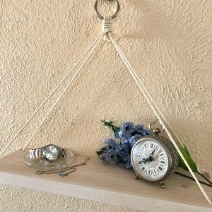 Hand crafted whitewashed reclaimed wood, shelf!